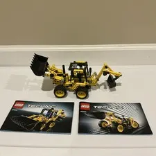 LEGO Technic 42004 Mini Backhoe Loader with Instructions 