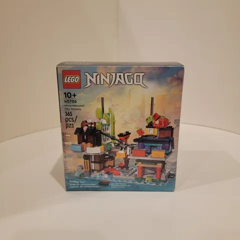 Lego 40706 Micro Ninjago City Markets Set - Limited Edition New and Sealed Box
