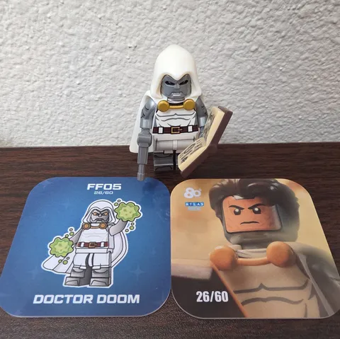 Custom 80s Toy Shop Dr Doctor Doom Variant Minifig Lego Atlas Abnormal Jaka 