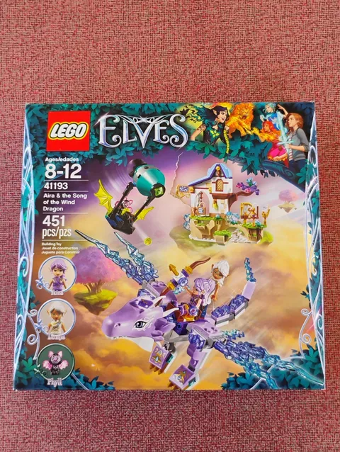 LEGO Elves 41193 Aira & Song of the Wind Dragon NEW SEALED (Box Wear)