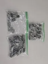 Lego Qty 98 - Dark Gray Bricks 3001 2x4 (29) / 3002 2x3 (15) / 3003 2x2 (54) MOC