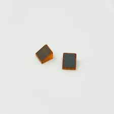 54200pb139 LEGO Slope 30 1x1x2/3 Dark Bluish Gray Surface TRANSPARENT ORANGE (2)