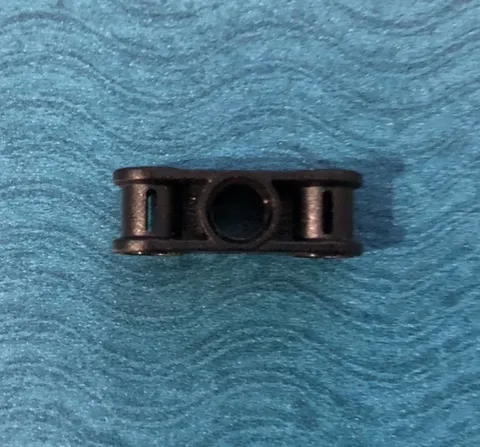 LEGO PART 32184 TECHNIC AXLE AND PIN CONNECTOR PERPENDICULAR 3L (BLACK)