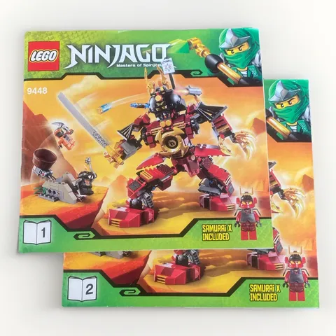 LEGO Ninjago 9448 Samurai X Revenge - 100% Complete + Minifigures + Instructions