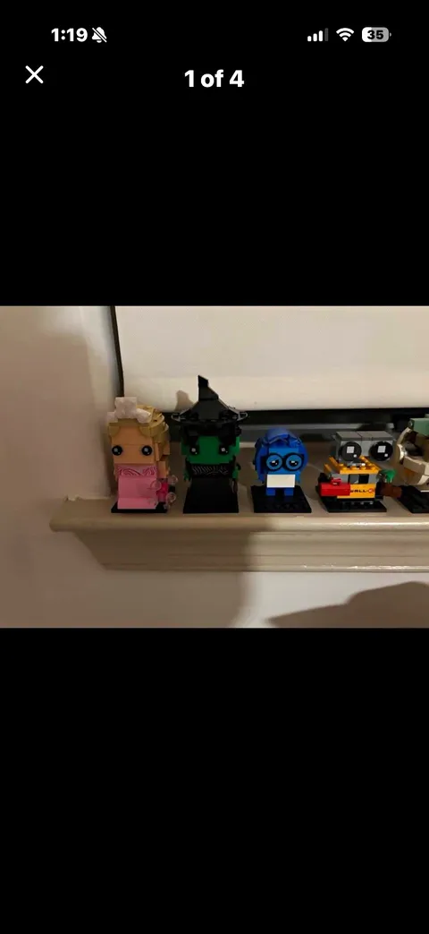 LEGO BrickHeadz Bulk Lot Brick-Built Character Figures, Multicolor Plastic