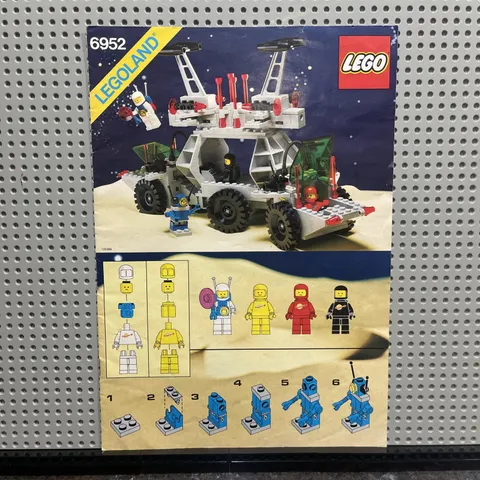 Lego Space Solar Power Transporter (6952) Instruction Booklet Only