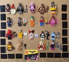 The Lego Batman Movie Series 1 Near Complete Set 19 Minifigures 71017 Loose CMF