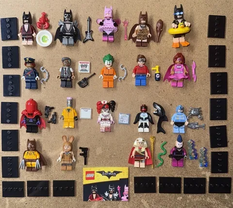 The Lego Batman Movie Series 1 Near Complete Set 19 Minifigures 71017 Loose CMF