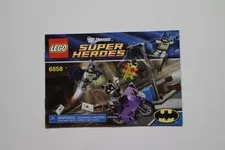 LEGO® DC Batman 6858 Catwoman Catcycle City Chase Instruction Manual Only!
