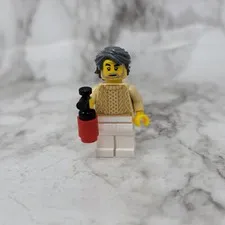 Lego Snowmobile Driver Minifigure City 60235