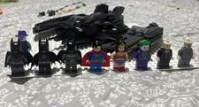 LEGO DC Super Heroes Minifigure Lot With Batwing
