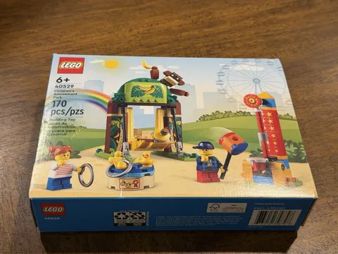 NEW In Sealed Box LEGO 40529 Children's Amusement Park Games & Rides 170 Pieces