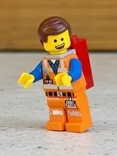 Lego Movie Emmet Piece of Resistance 70802 tlm018 (read)