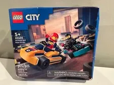 LEGO CITY: Go-Karts and Race Drivers (60400) New Sealed (Minor Box Wear)