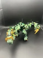 LEGO Ninjago Green Ninja Mech Dragon (70612) Dragon Parts & Pieces (INCOMPLETE)