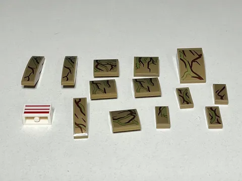 LEGO 76217 I Am Groot Printed Parts Lot Tree Bark Moss Vines Genuine LEGO
