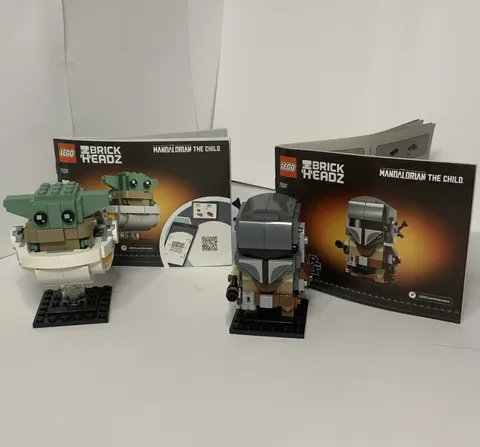 LEGO Star Wars BrickHeadz 75317 Mandalorian & The Child 295 pcs No Box