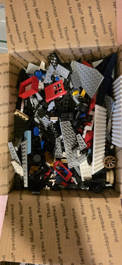 LEGO Bulk Lot Mixed Bricks, Plates & Parts Pieces, Multicolor Plastic (10+ pcs)