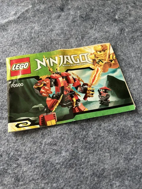 Lego Ninjago #70500 Instruction Book Only