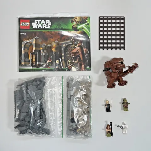 Rancor Pit 75005 99% Complete All Figs LEGO Star Wars Return of the Jedi 2013
