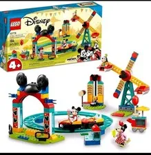 LEGO Disney 10778 Mickey, Minnie and Goofy's Fairground Fun New Factory Sealed