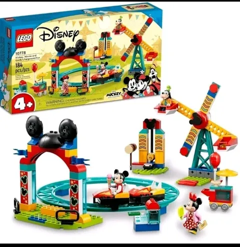 LEGO Disney 10778 Mickey, Minnie and Goofy's Fairground Fun New Factory Sealed