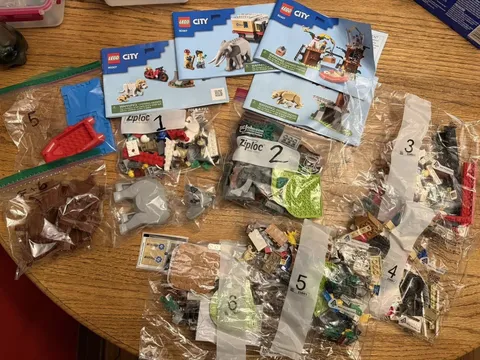 LEGO City Wildlife Rescue Camp 60307 Retired Set 100% Complete NO BOX part New