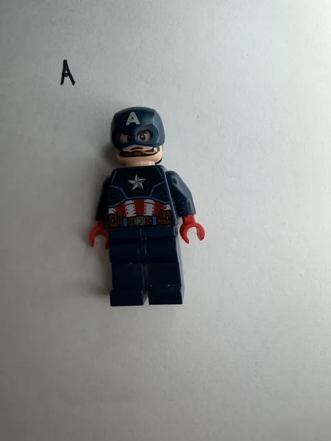 LEGO CAPTAIN AMERICA MINIFIGURE SUPER HERO AVENGERS FIG
