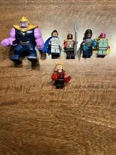 LEGO Marvel Lot Thanos Scarlet Witch Vision Wanda Maximoff