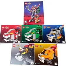 LEGO Ideas Voltron set 21311 Instruction Booklet Manual COMPLETE