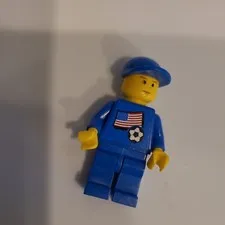 Lego Sports Soccer America figure only