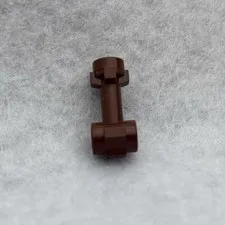 LEGO 92690 Reddish Brown Bar 1L W/ Top Stud & 2 Side Studs (x1)