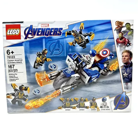 LEGO Super Heroes: Captain America: Outriders Attack 76123