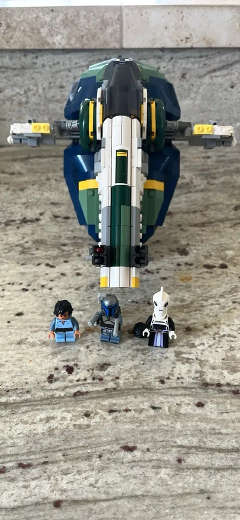 LEGO Star Wars 75433 Jango Fett's Starship Complete with Minifigs