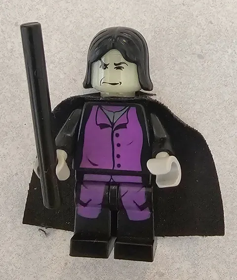 LEGO Harry Potter Professor Snape Glow-in-the-dark Head #P012 Minifigure