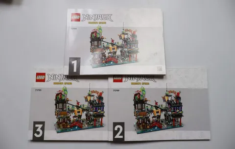 LEGO® NINJAGO® 71799 NINJAGO® City Markets Instruction Manuals Only!