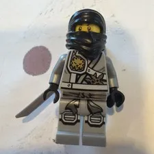 LEGO Vintage Ninja-Silver Gray Excellent Condition A29-13
