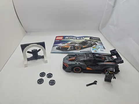 LEGO SPEED CHAMPIONS: McLaren Senna (7589 Complete No Box ) Free Shipping. 