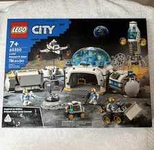 LEGO City Space Lunar Research Base 60350 786pcs 7+ Astronaut Box