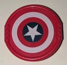 Lego Duplo Red Star Shield For Captain America Marvel Avengers Superhero Piece