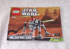 LEGO Star Wars Microfighters Instruction Booklet Manual 75077 Series 2 From 2015