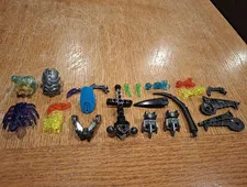 LEGO BIONICLE Bulk Lot Mixed Parts Pieces & Accessories Multicolor Plastic