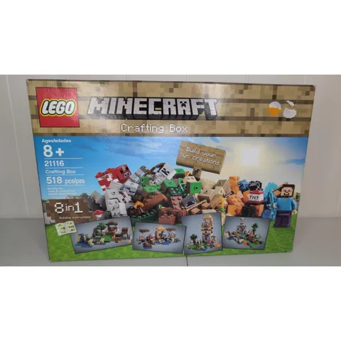 Lego Minecraft (21116) Crafting Box, Retired