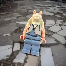 Lego Star Wars Minifigures - Gungan Jar Jar Binks 