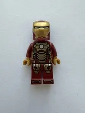 Lego Iron Man Mark 42 Armor Minifigure Iron Man 3 sh0065 76006 Marvel