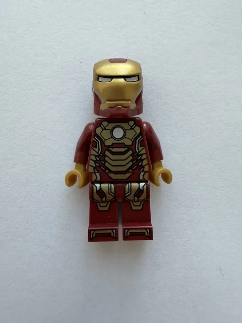 Lego Iron Man Mark 42 Armor Minifigure Iron Man 3 sh0065 76006 Marvel