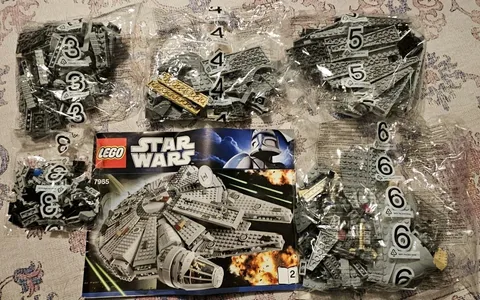 Lego Star Wars Millennium Falcon 7965 Incomplete Toy Starwars Ships Minifigs 