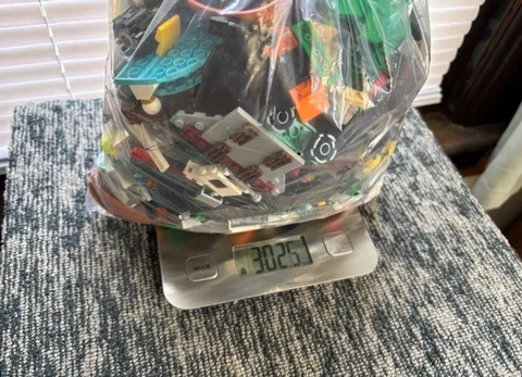 3 LB LEGO Bulk Lot Mixed Parts Pieces Bricks