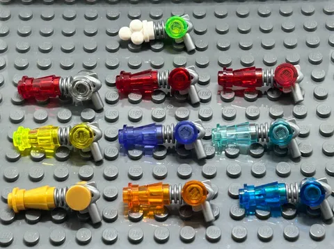 Lego 13608 87993 604398 Minifigure Plasma Space Ray Gun lot qty 10