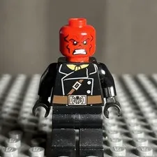 Lego Red Skull Minifigure Marvel Super Heroes Avengers Assemble 76017 sh0107 1O